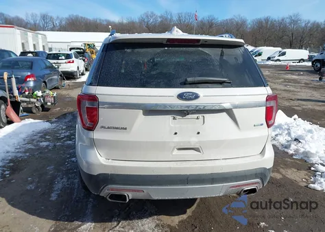 2017 Ford Explorer Platinum from USA, damaged, VIN 1FM5K8HT8HGA20802